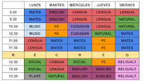 Horario de 4ºB