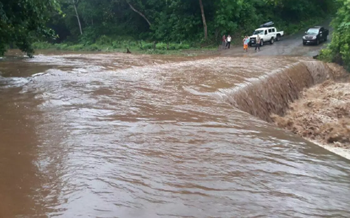 Nicaragua: Fuertes lluvias han provocado anegaciones y crecidas de ríos en Carazo