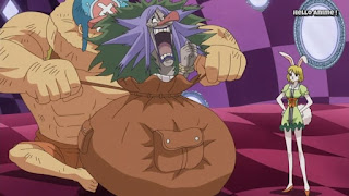 ワンピースアニメ WCI編 822話 ブリュレ 枝 | ONE PIECE ホールケーキアイランド編