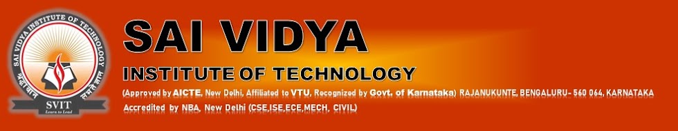 SAI VIDYA INSTITUTE OF TECHNOLOGY