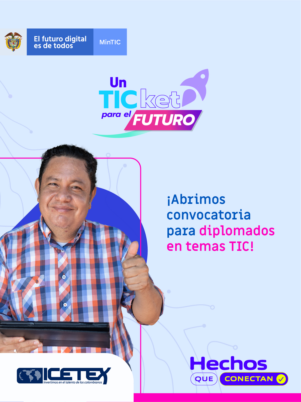 https://www.notasrosas.com/MinTIC e Icetex financiará cuatrocientos 46 programas de diplomados en áreas TIC, en Colombia