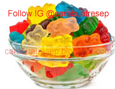 Foto Resep Gummy Bear Jelly Yupi Kenyal Sederhana Spesial Asli Enak