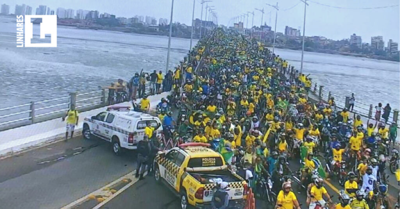 Manifestantes do 7 de setembro assombram Flávio Dino