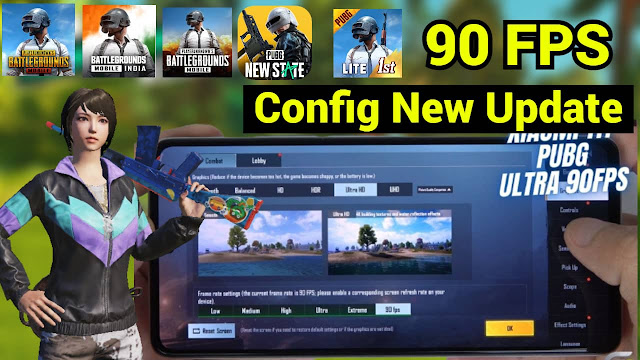 PUBG Mobile 90 fps config file Download