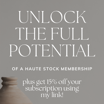 Haute Stock Membership at 15% Off