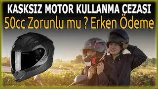 50 cc motosiklet zorunluluğu, kasksız motor,