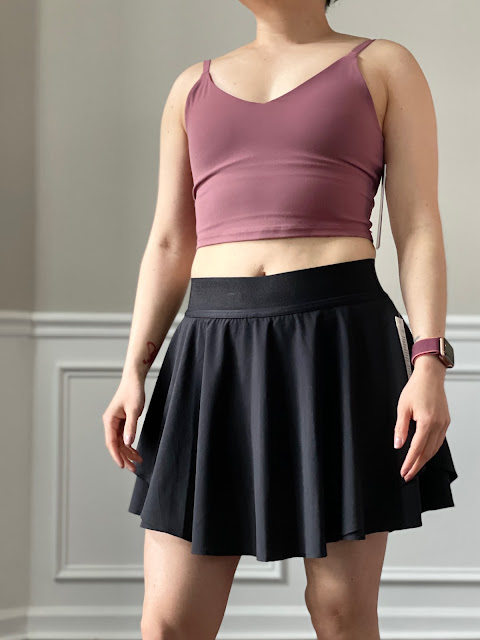 Fit Review! Court Rival High Rise Skirt Long & Nulu Cropped Define