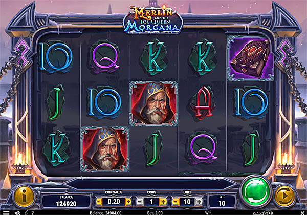 Main Gratis Slot Indonesia - Merlin And The Ice Queen Morgana Play N GO