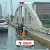 Mototaxista colide na traseira de caminhão, em ponte na cidade de Sobral