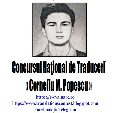 Concursul National de Traduceri "Corneliu M. Popescu"