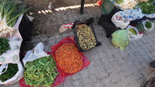 Bozkır'da yaban meyveleri sonbaharla birlikte tezgahlarda yerini aldı