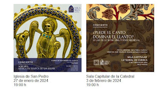 Próximos conciertos en la catedral de Cuenca