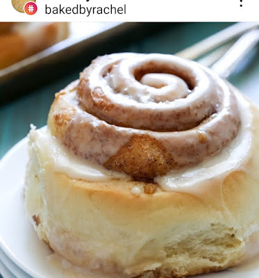 Giant cinnamon roll