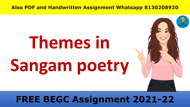 Themes in Sangam poetry