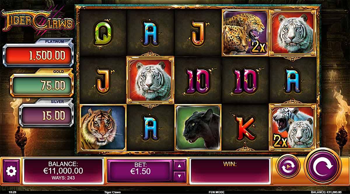 Tiger Claws - Demo Slot Online Kalamba Games Indonesia