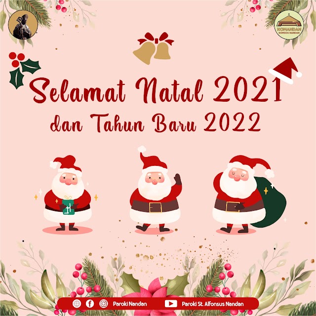 Ucapan Natal 2021 | Paroki St. Alfonsus Nandan
