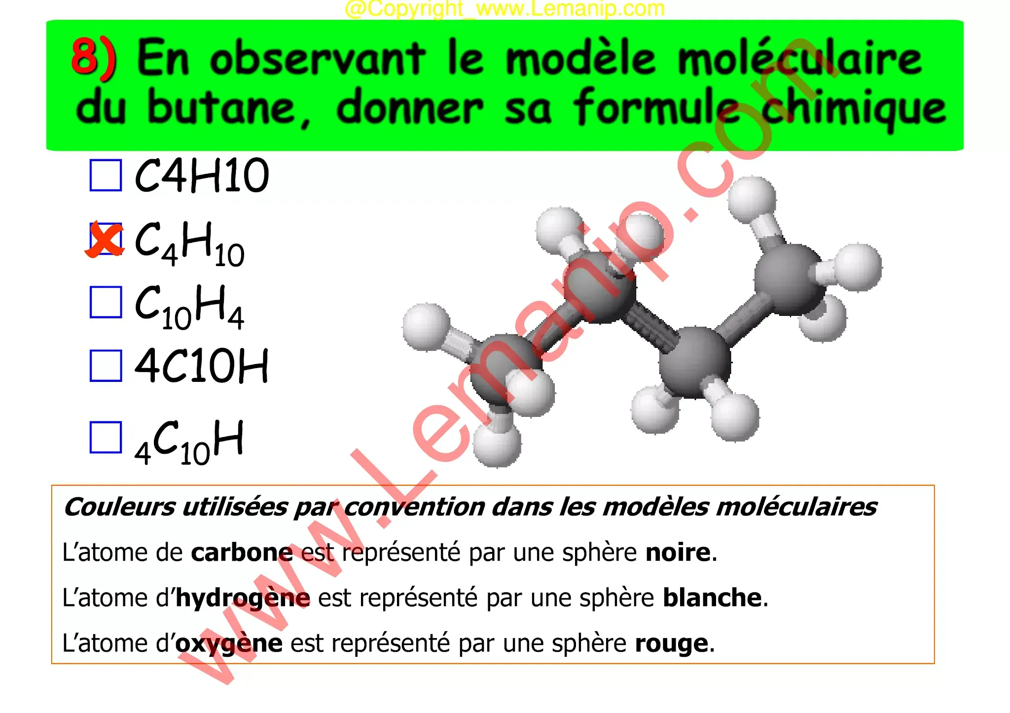 atome matiere electrone physique reponse 8