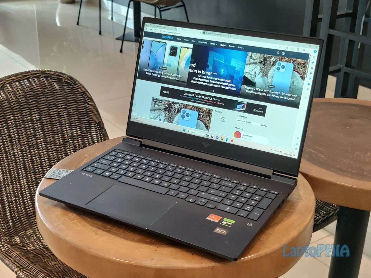 Review HP Victus 16 s0055AX, Laptop Gaming Kencang dengan Layar Besar