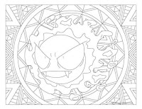 Mandalas de pokemon para colorear