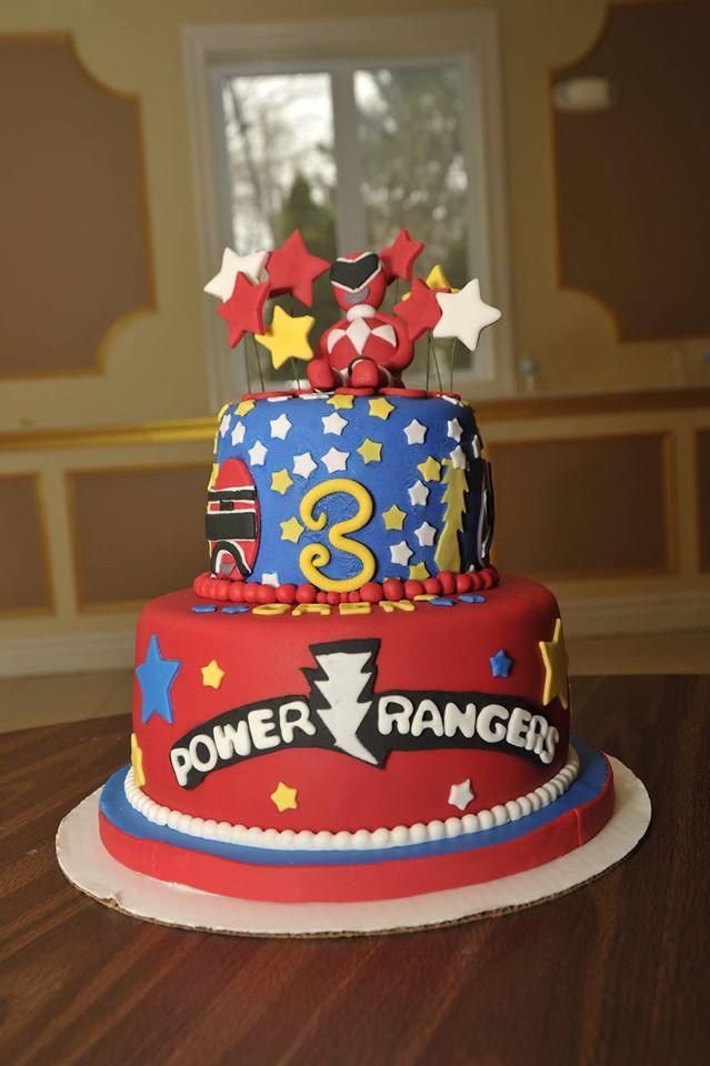 power ranger cake ideas