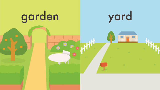 garden と yard の違い