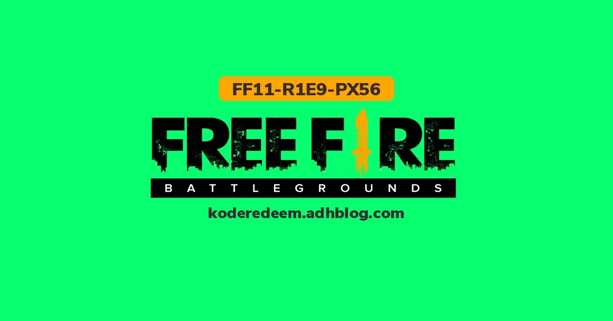 Kode Redeem Free Fire Terbaru 28 November 2021 - FF11R1E9PX56
