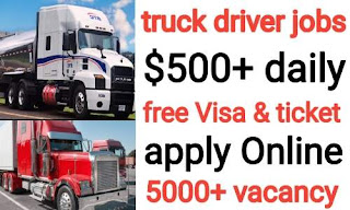 usa truck driver job : us truck driver jobs $500+ daily Income online apply