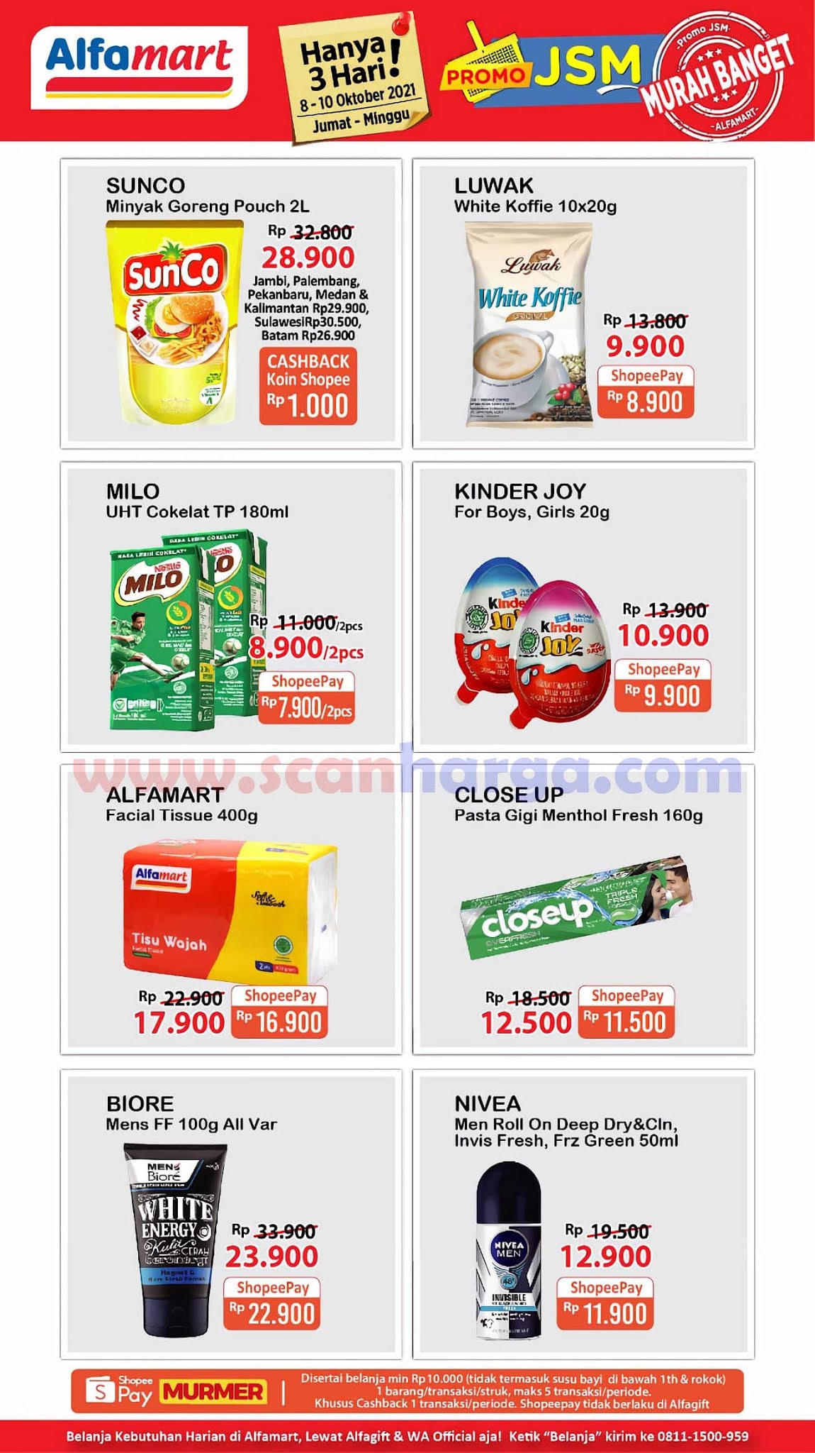 Katalog Promo JSM Alfamart Terbaru 8 - 10 Oktober 2021