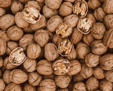 Walnuts are an excellent source of omega-three fatty acid called alpha-linolenic acid.