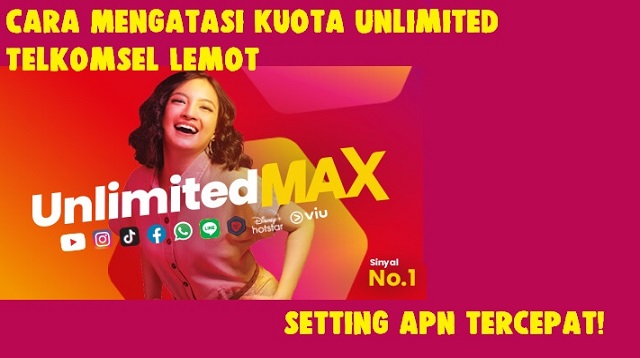 APN Telkomsel Unlimited Max