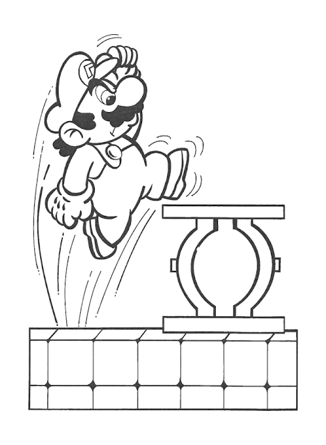 Best Super Mario Coloring Pages