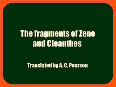 The fragments of Zeno and Cleanthes