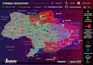 Lagekarte Ukraine