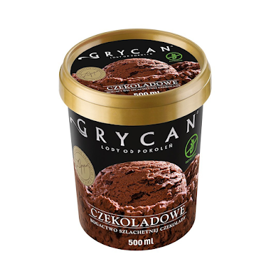 Wegańskie lody czekoladowe Grycan