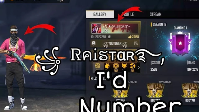 Raistar Uid Number