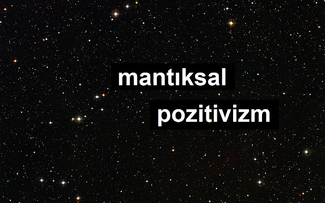 mantıksal pozitivizm