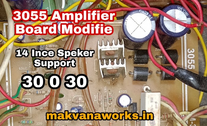 3055 Amplifier board Modifie Clear And High Quality Sound 