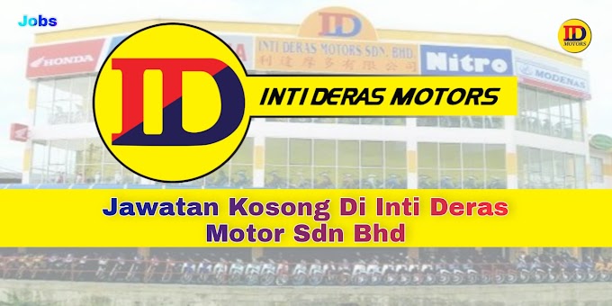 Jawatan Kosong Di Inti Deras Sdn Bhd - Sabah
