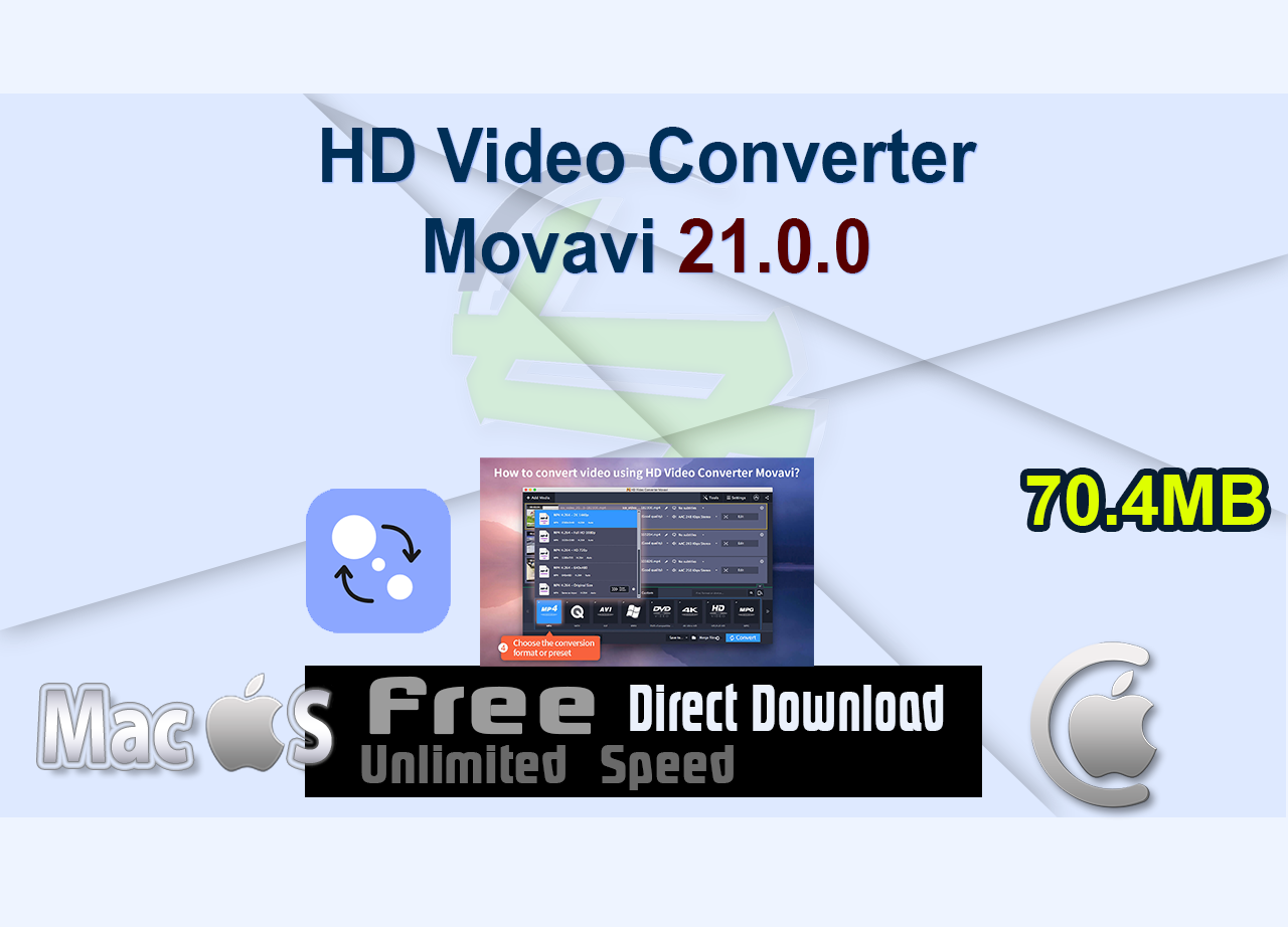 HD Video Converter Movavi 21.0.0