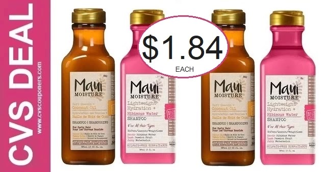 Save Big on Maui Shampoo at CVS