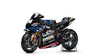 Livery Yamaha RNF WithU MotoGP musim 2022, Hitam Biru !!!