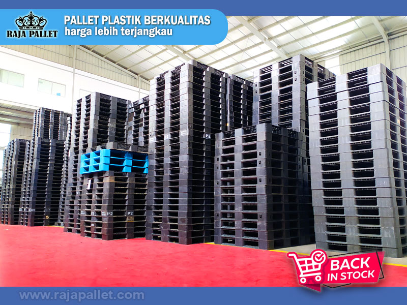 Jual Pallet Plastik Ukuran 110 x 110 x 15 cm: Ready Stock