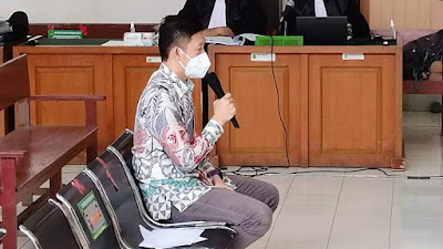  Mengaku Salah, Penyuap Bupati Muba Dodi Reza Minta Dihukum Ringan