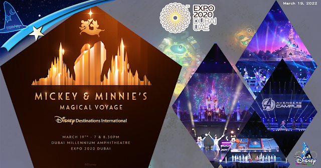 Mickey and Minnie’s Magical Voyage特備節目於 Expo 2020 Dubai世界博覽會上演, Disney, Disney Destinations International