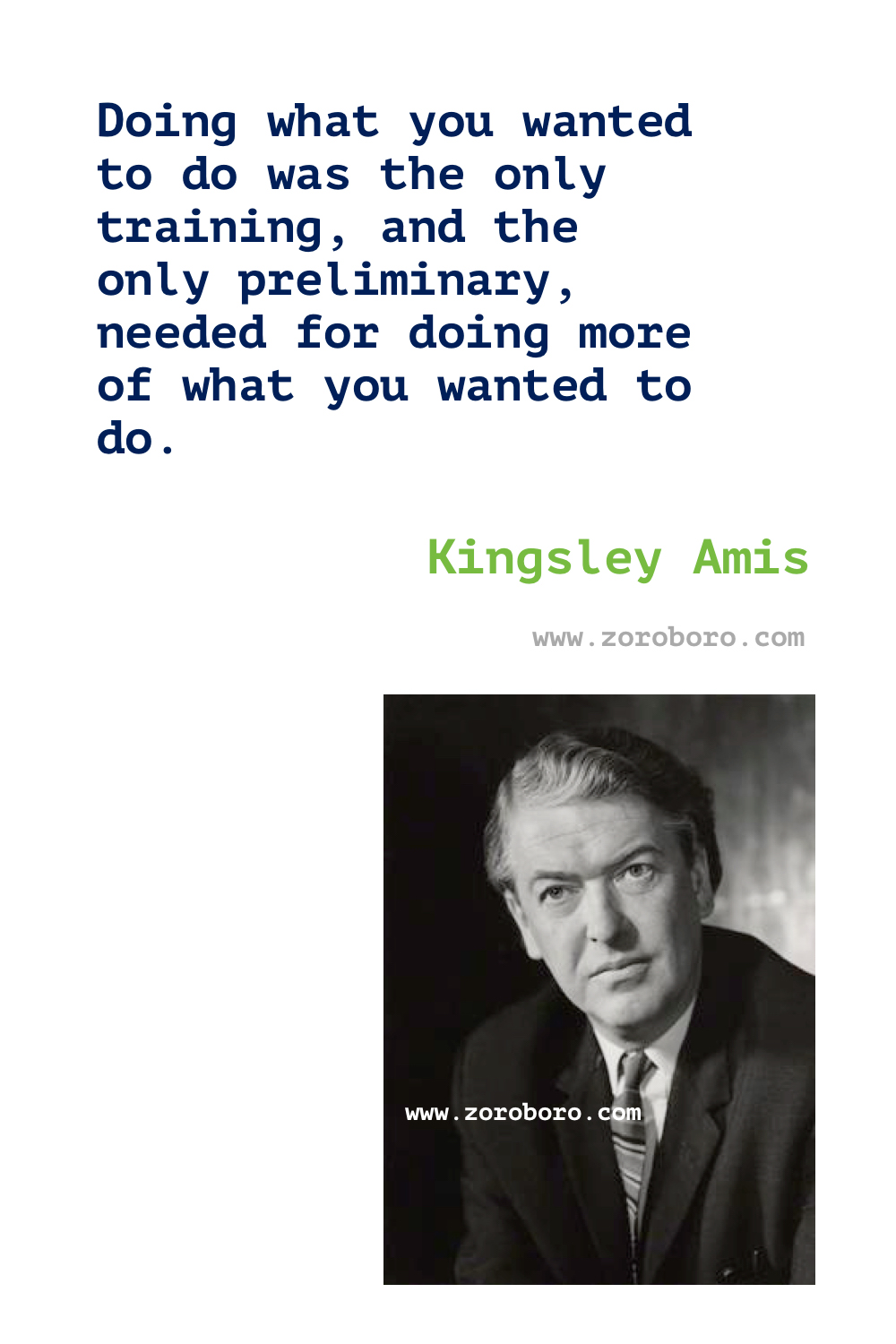 Kingsley Amis Quotes. Kingsley Amis (Author of Lucky Jim). Kingsley Amis Books Quotes. Kingsley Amis Quotes.