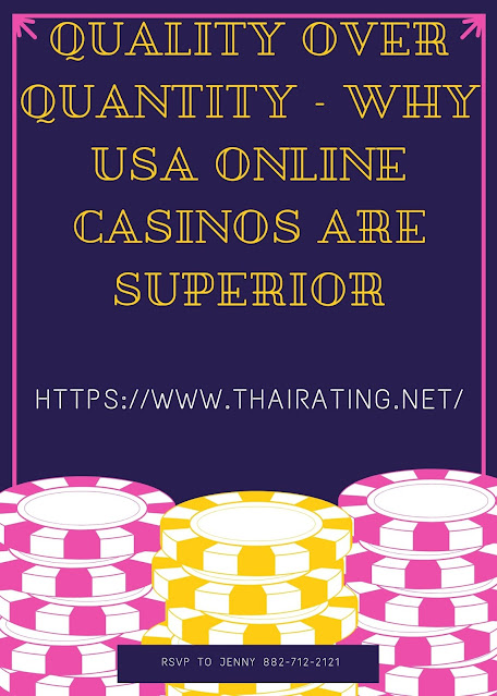 Quality Over Quantity - Why USA Online Casinos Are Superior