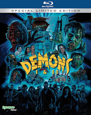 Classic Italian Horror films DEMONS I and II have been released on Blu-ray and 4K Ultra HD Limited Editions