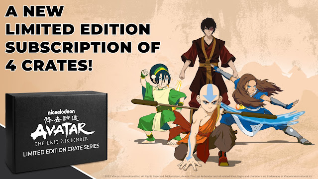 NickALive!: Loot Crate To Launch 'Avatar: The Last Airbender