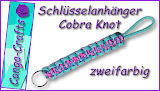 Anleitung Paracord Cobra zweifarbig