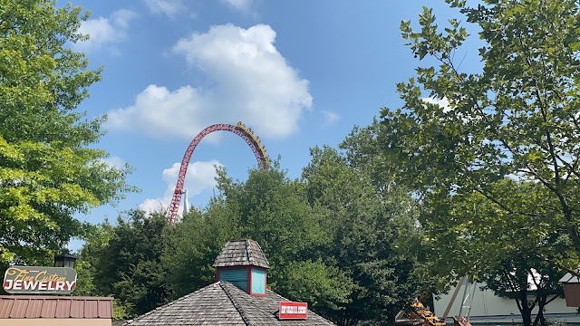 Storm Runner Top Hat Hersheypark Launch Roller Coaster